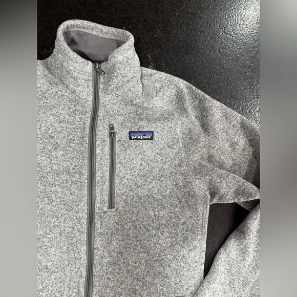 Patagonia Men’s Better Sweater Fleece Jacket – Medium – Gray (Stonewash) - Picture 14 of 16